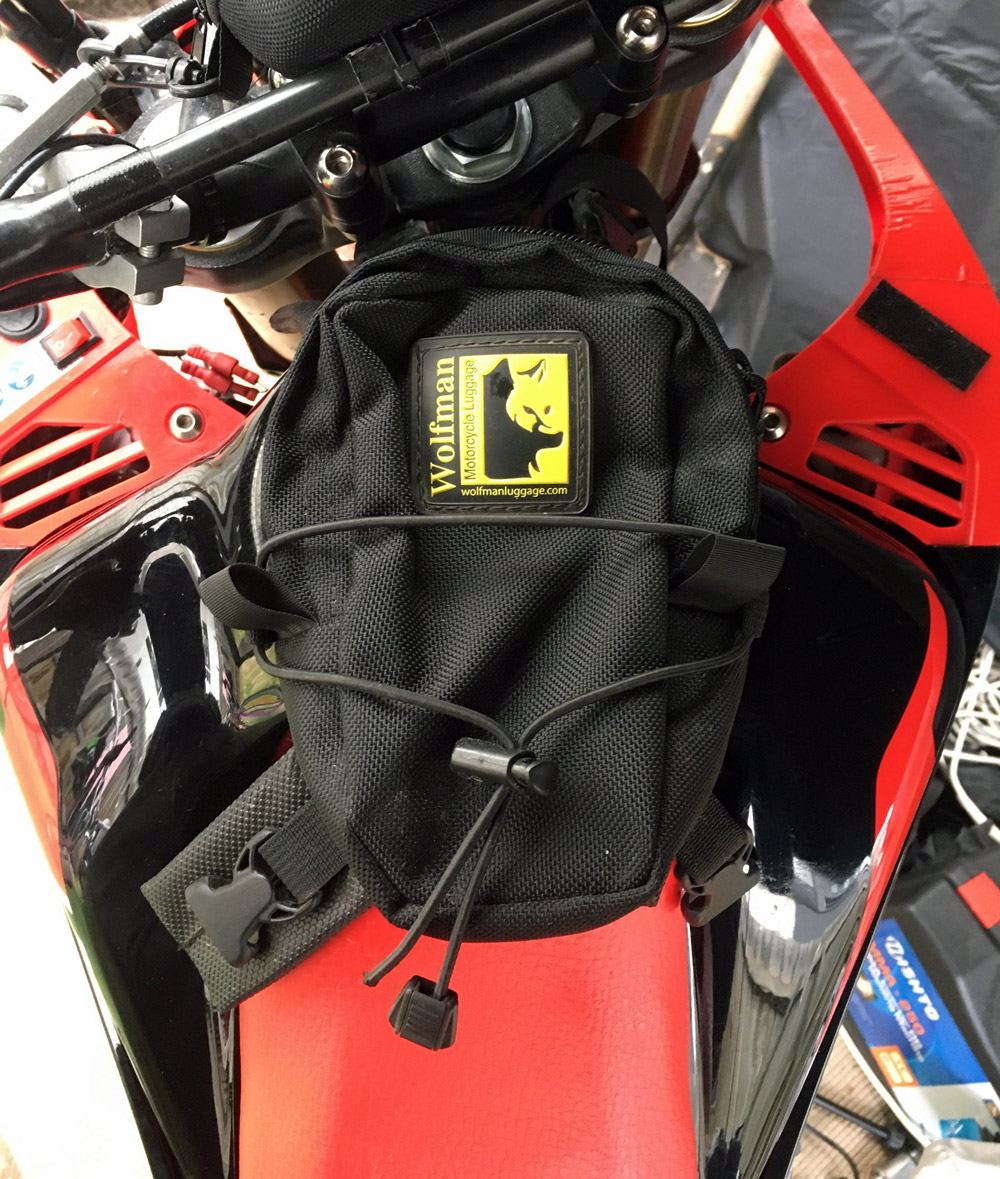 Wolfman cheap tank bag